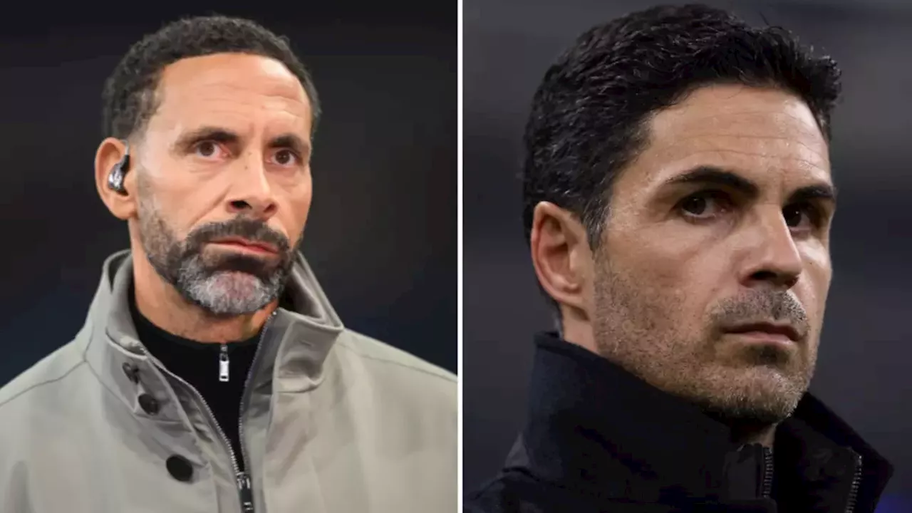 Rio Ferdinand's latest post about Mikel Arteta has sent Arsenal fans into meltdown after Inter defeat