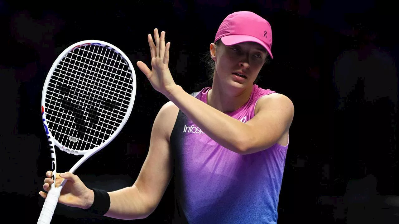 WTA Finals in Riad: Iga Swiatek hat den Halbfinaleinzug verpasst