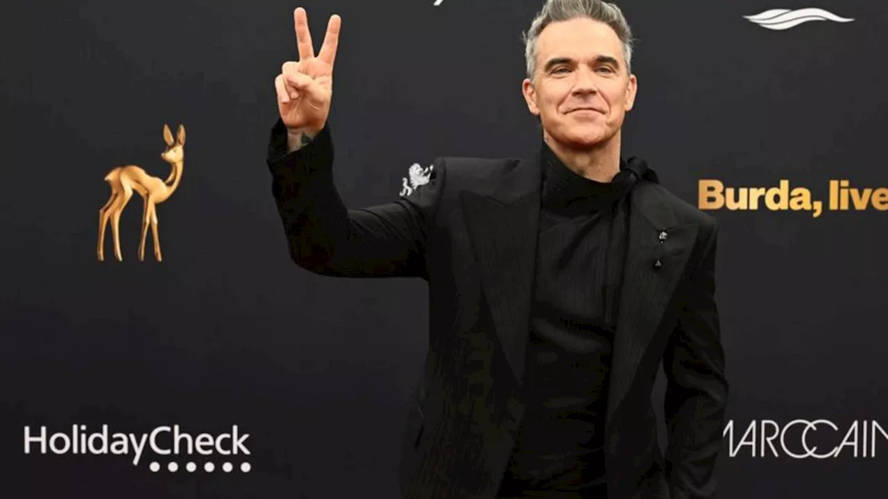 'Bambi'-Preisverleihung: Robbie Williams: Der Affe ist sein Seelentier