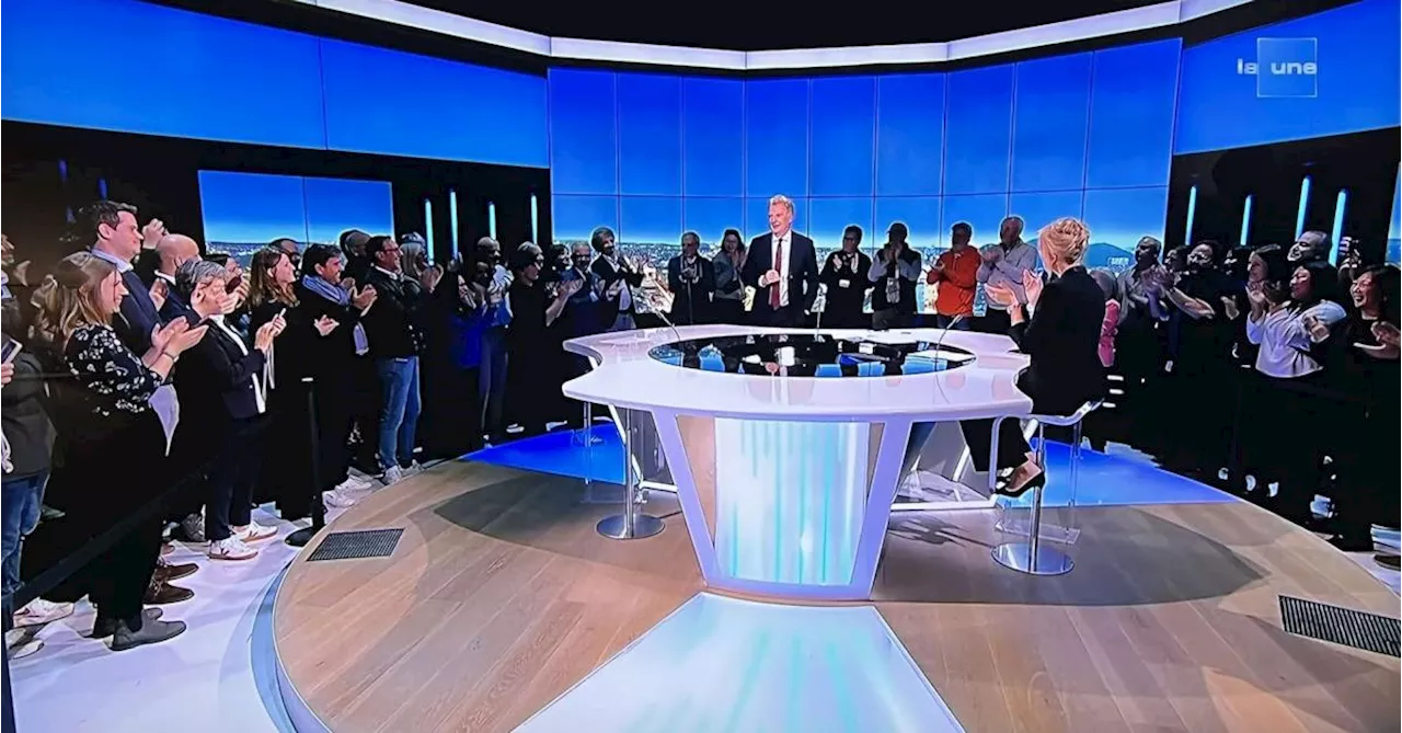 Dernière présentation de François de Brigode au JT de la RTBF : une émission spéciale en hommage à sa carrière