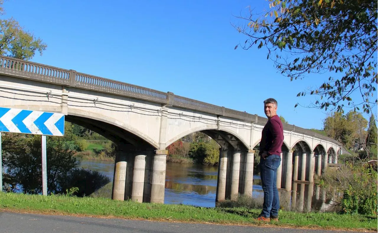 Fragilisé, le pont du Fleix, entre la Dordogne et la Gironde, passe en circulation alternée