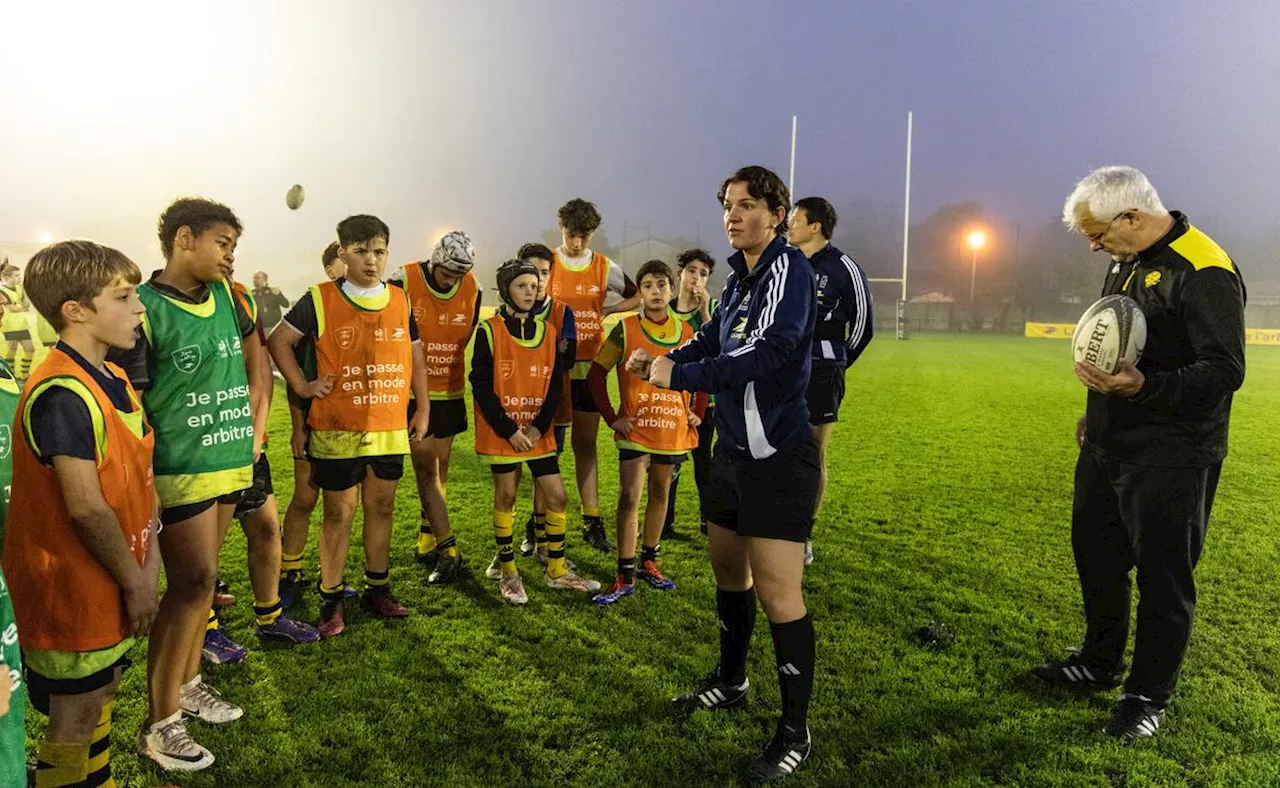 « Montrer aux enfants que l’arbitre peut prendre du plaisir » : dans ce club de rugby, l’arbitrage au centre du jeu