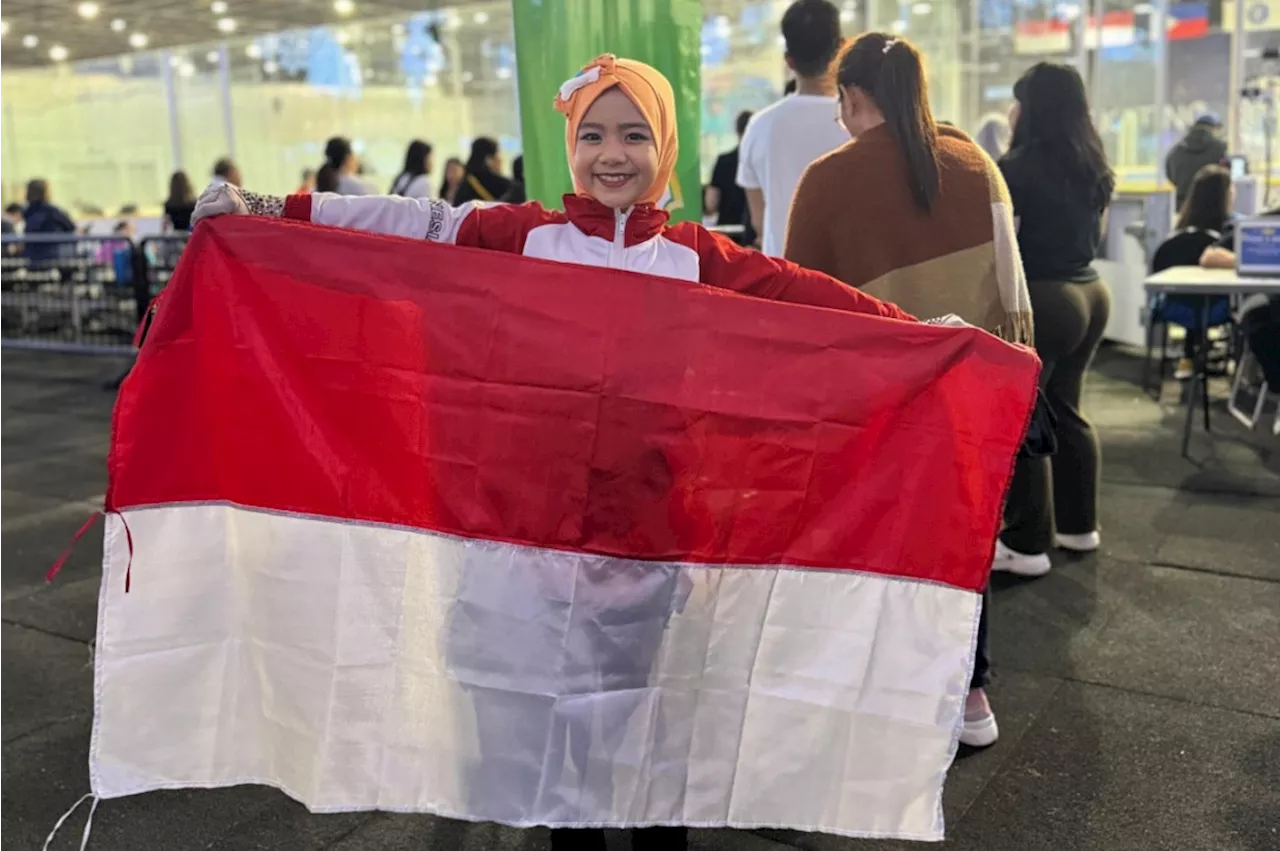 Atlet Ice Skating Indonesia Medina Khaira Fastabiqa Raih Medali Emas di Filipina