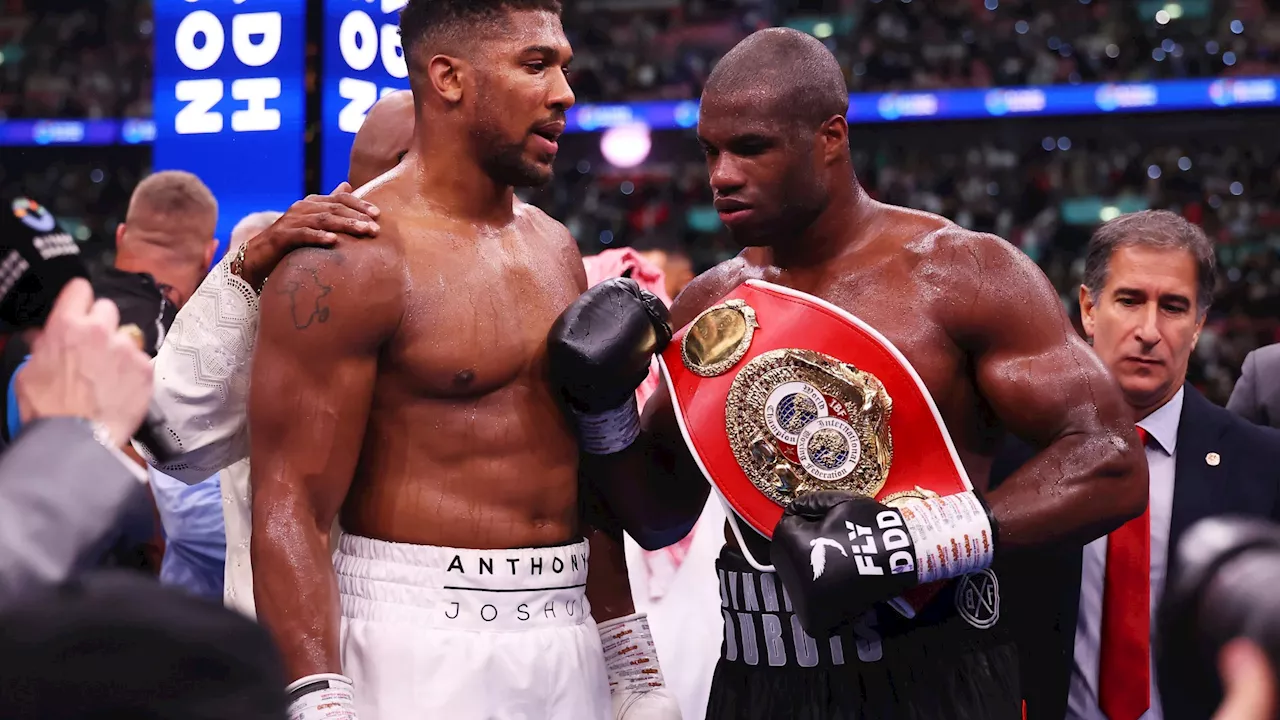 Anthony Joshua warned he could be making ‘huge mistake’ by skipping Daniel Dubois rematch...