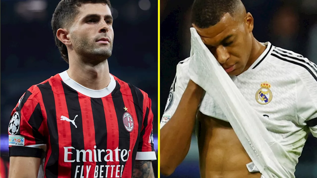 US soccer records rare Champions League feat as Christian Pulisic adds to Kylian Mbappe woes...