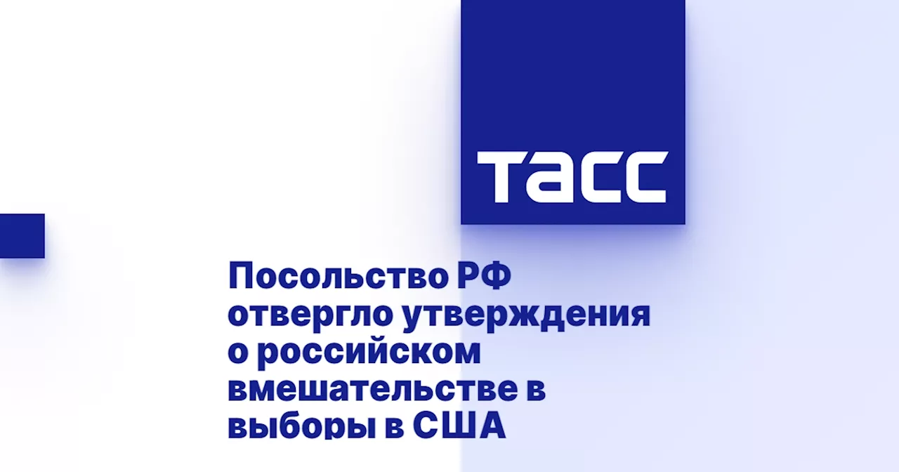 Посольство РФ отвергло утверждения о российском вмешательстве в выборы в США