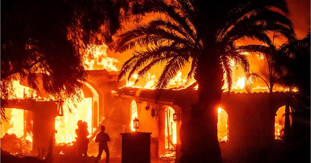 Wildfire Tears Through Southern California Community After Burning Dozens of Homes