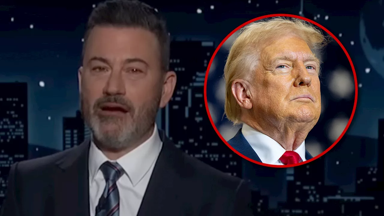 Jimmy Kimmel Says Donald Trump's Victory Over Kamala Harris Was a 'Terrible Night'