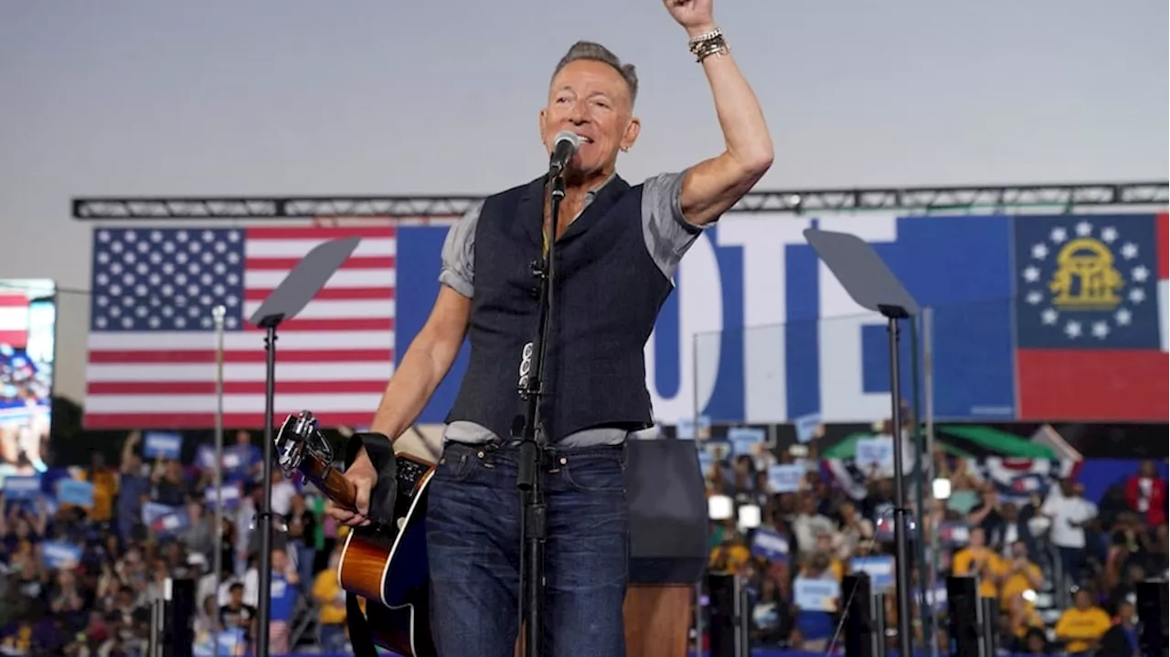 Bruce Springsteen arrancó su show con “una oración de lucha” luego del triunfo de Donald Trump