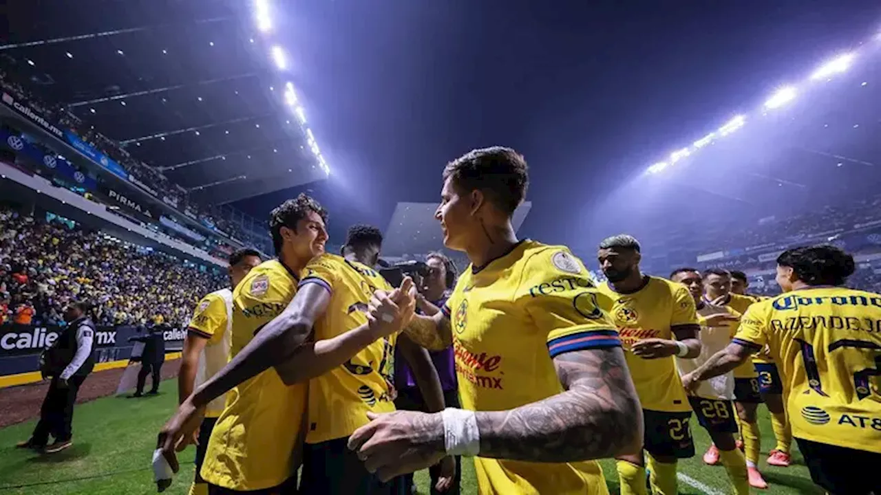 América vs. Pachuca: goles de las Águilas en la remontada en Puebla ante los Tuzos