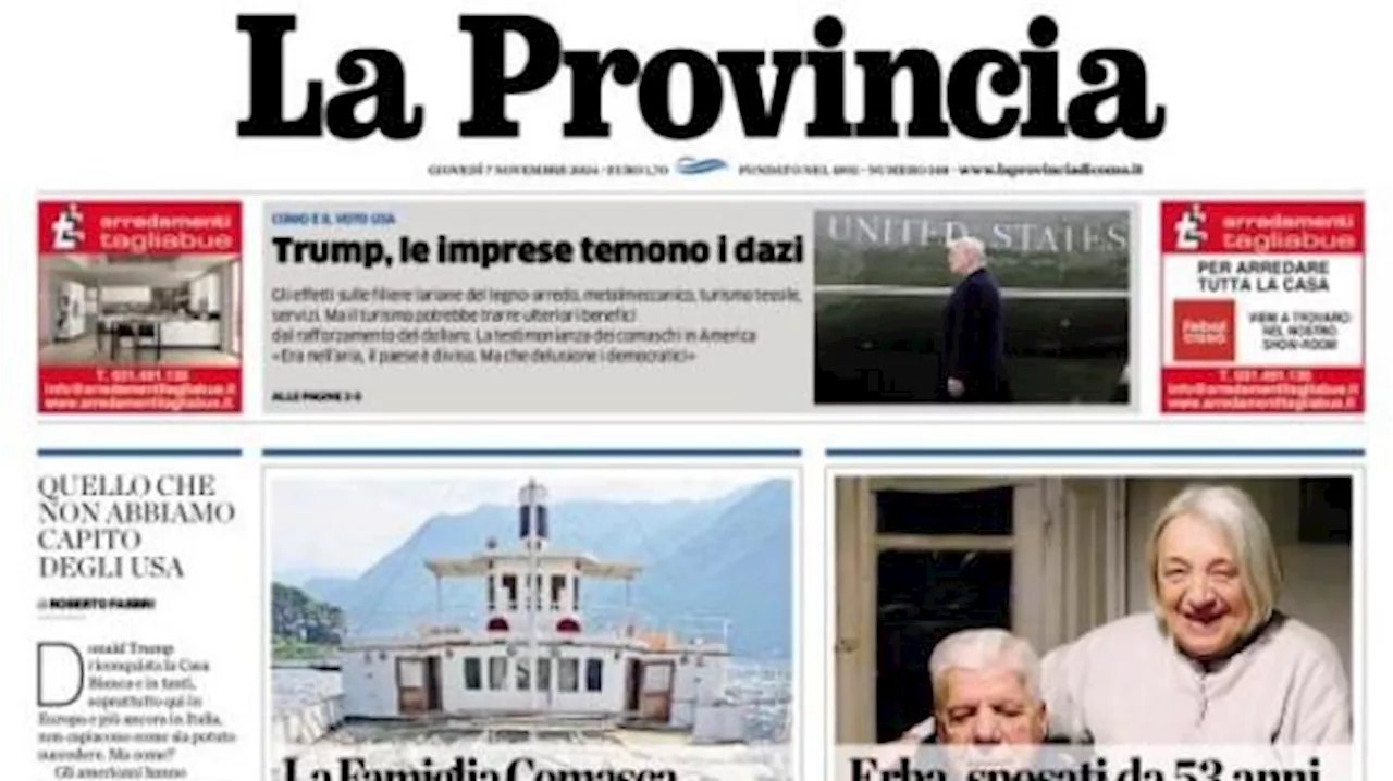 La Provincia di Como titola: 'Como in casa del Genoa, il riscatto è un obbligo'