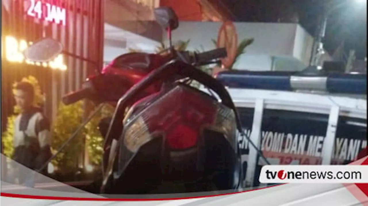 Kecelakaan Motor vs Truk di Depan PLN Druwo Bantul, Pemotor Cedera Kepala Berat dan Patah Kaki