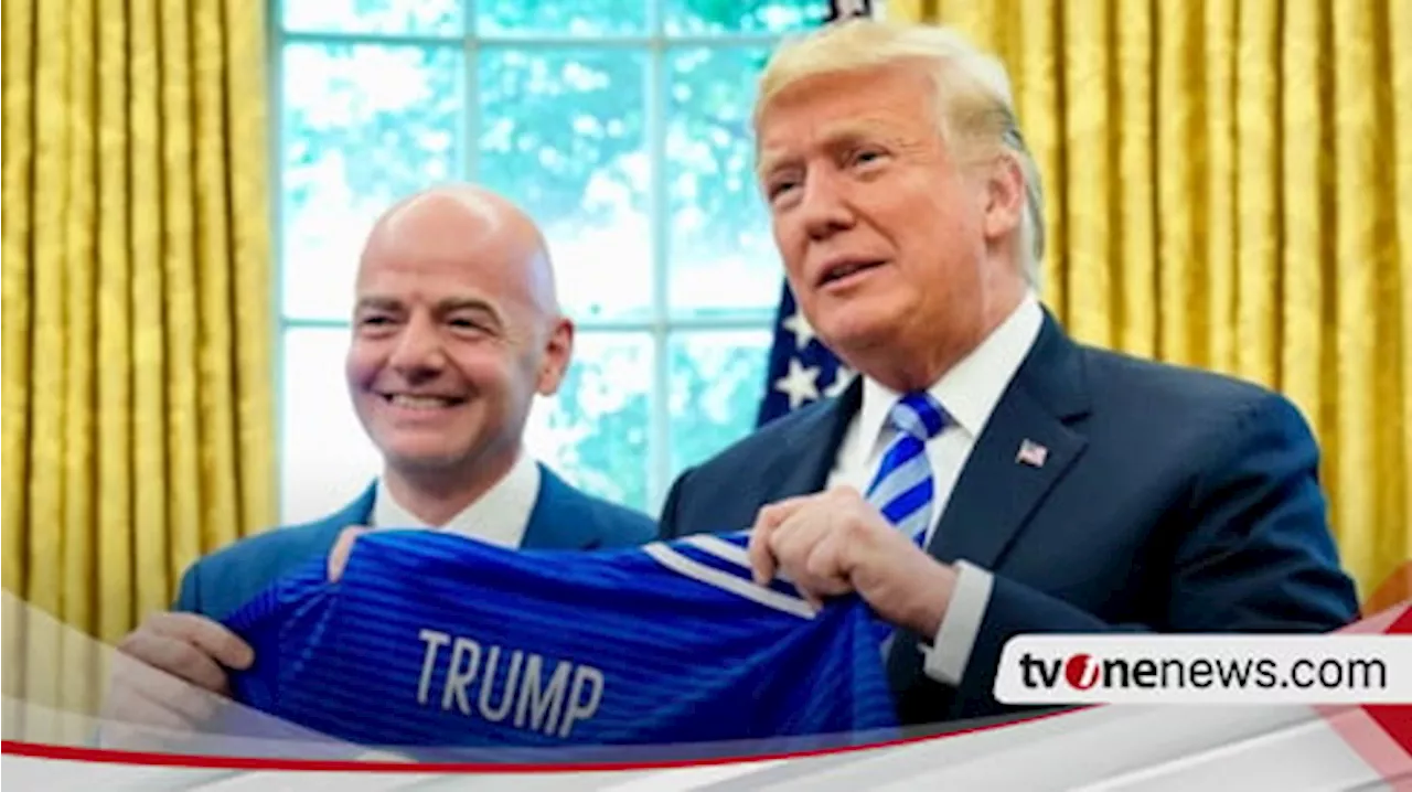 Singgung Piala Dunia 2026, Pesan Khusus Presiden FIFA pada Donald Trump Usai Menangkan Pilpres Amerika Serikat