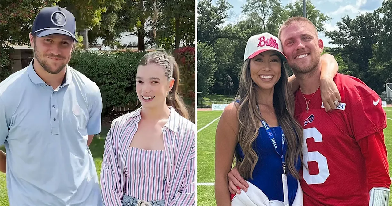 Hailee Steinfeld, Josh Allen Attend Bills' Shane Buechele's Sex Reveal