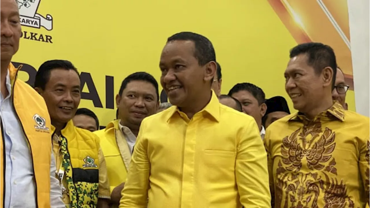 Bahlil Akui Banyak Aspirasi dari Pengurus Agar Jokowi Jadi Pengurus Golkar