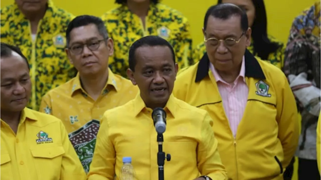 Bahlil Umumkan Pengurus Golkar: Aburizal Bakrie Jadi Ketua Dewan Kehormatan