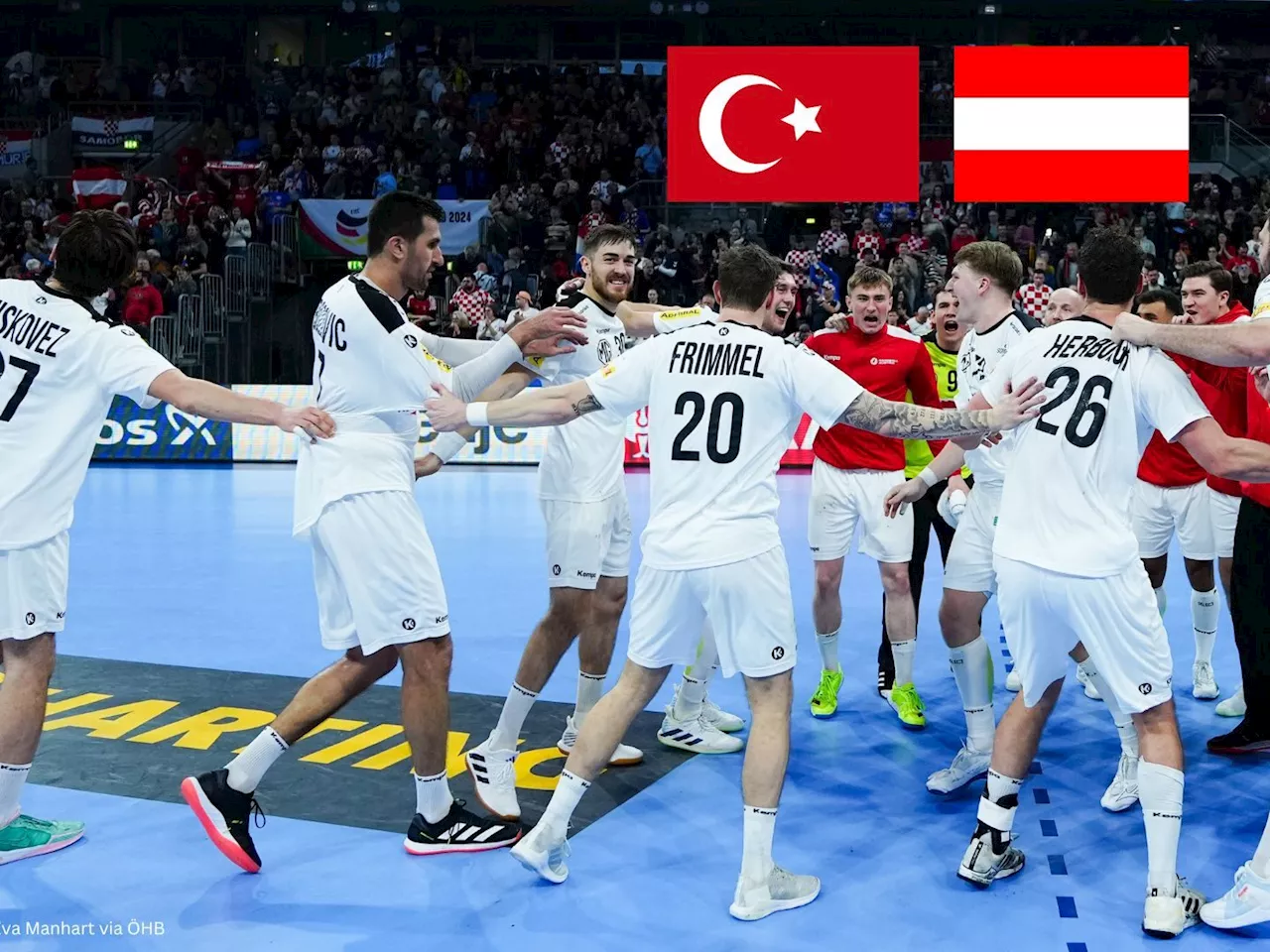 EHF Euro 2026 Qualifikation in Bregenz: Österreich trifft auf die Türkei