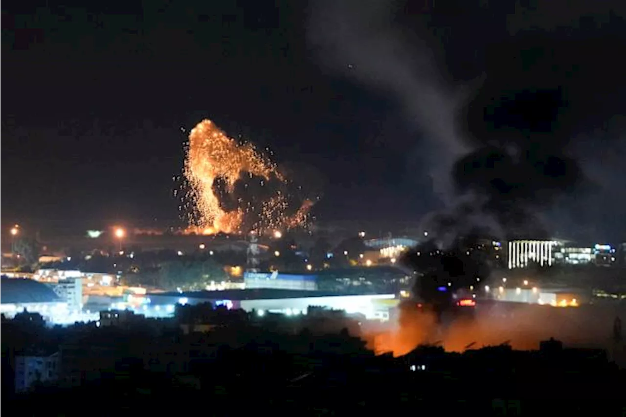 Middle East latest: Large airstrikes hit Beirut suburbs as Israel expands northern Gaza operations