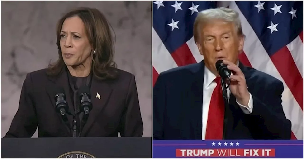 'I hope we're not entering a dark time' - Kamala Harris Accepts Defeat & Will Help Trump in Power Transition