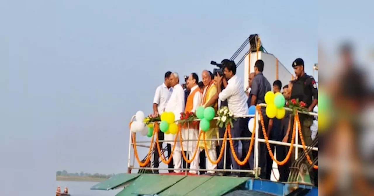 Chhath Puja 2024: छठ पूजा पर पटना में गंगा घाट पर पहुंचे मुख्यमंत्री नीतीश कुमार और भाजपा अध्यक्ष जेपी. नड्डा