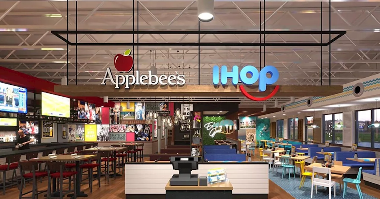 The first combined IHOP-Applebee’s restaurant in the US will soon open in Texas