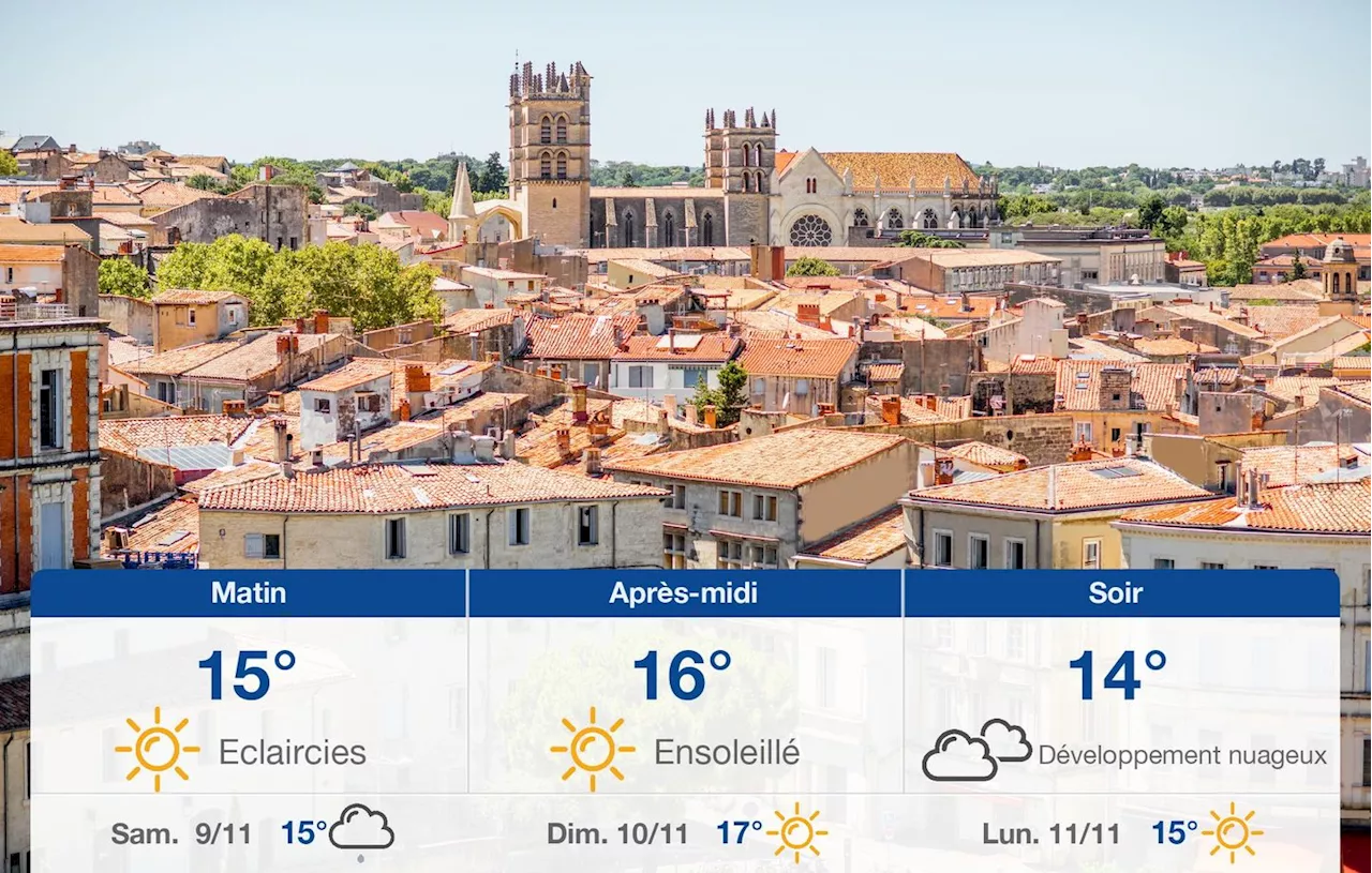 Météo Montpellier: prévisions du vendredi 8 novembre 2024