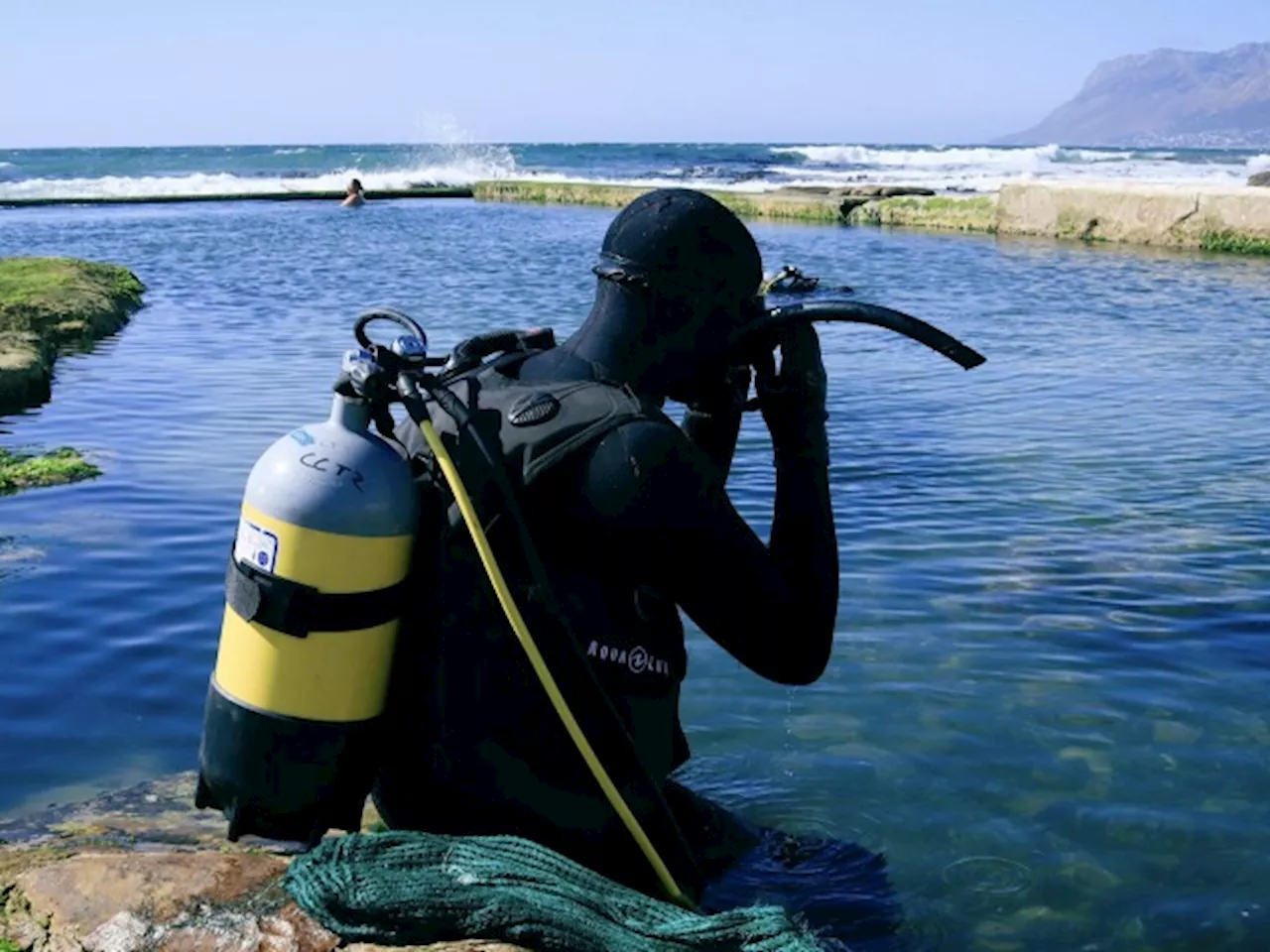 Scuba Divers Dive Deep To Clean Two Cape Town Tidal Pools