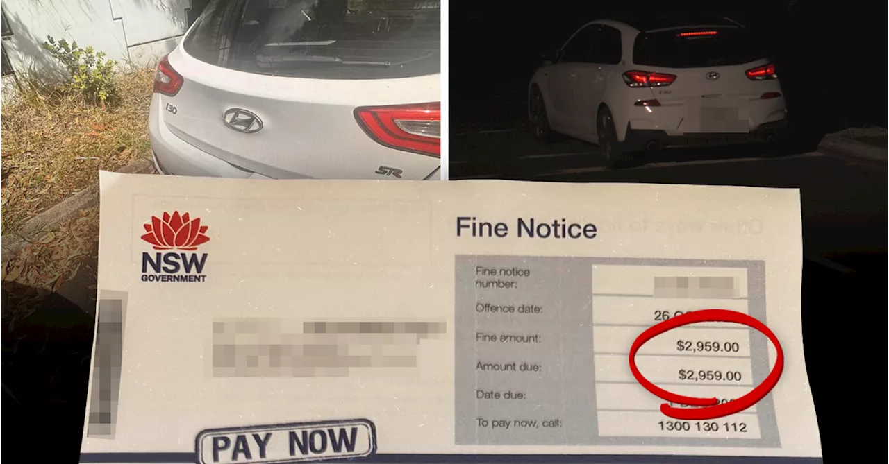 Sydney motorist's anguish after stolen number plates rack up thousands in fines and 17 demerit points