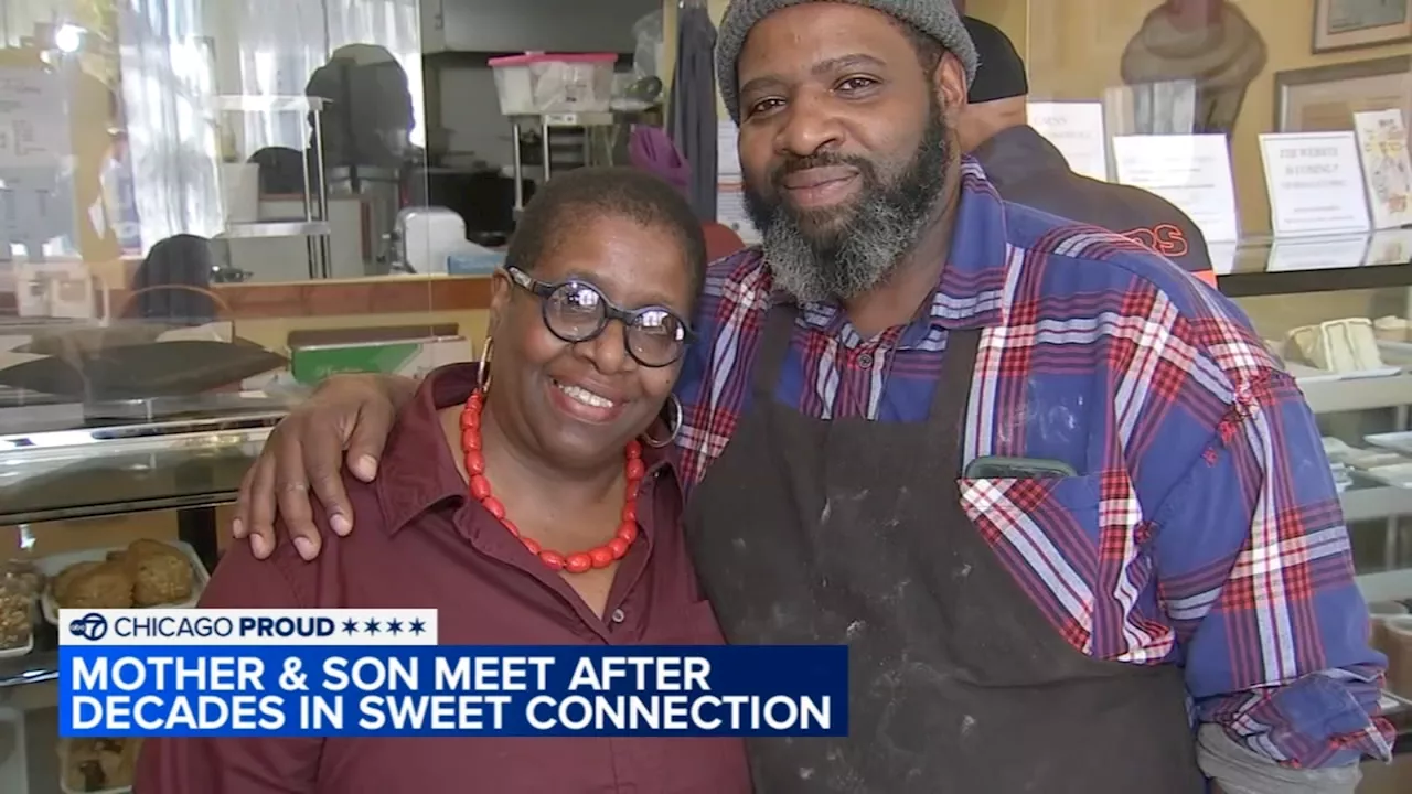 Chicago man reunites with long-lost mother, helps run her bakery in South Shore