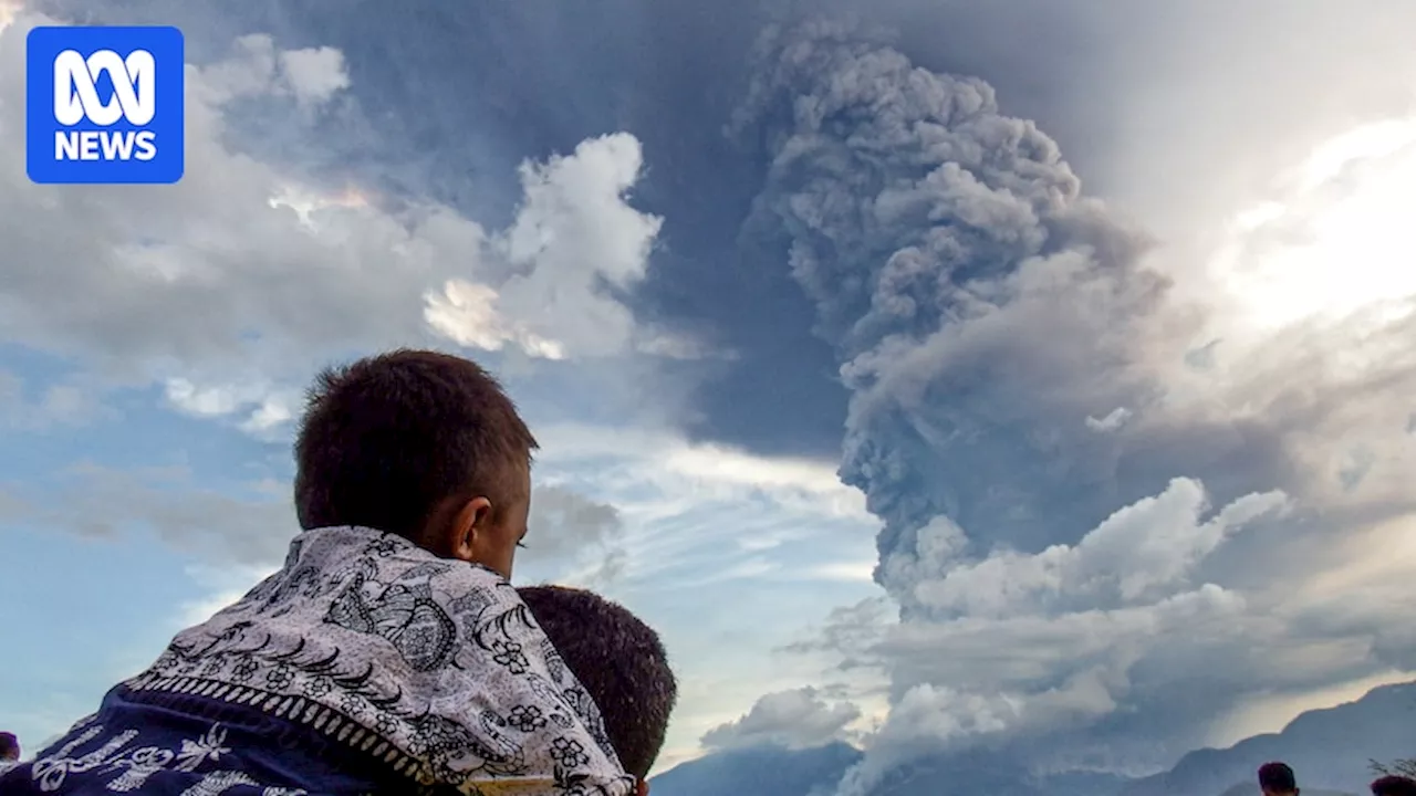 Mount Lewotobi Laki-laki's volcanic eruption spews ash 10 kilometres high as thousands evacuate