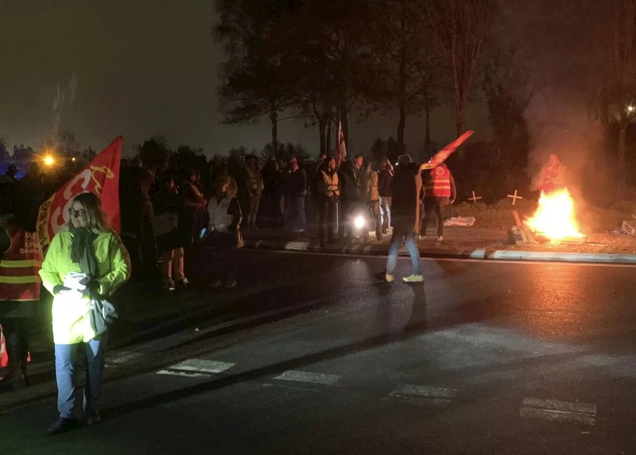 Fermeture de Michelin à Vannes : une manifestation provoque un important bouchon