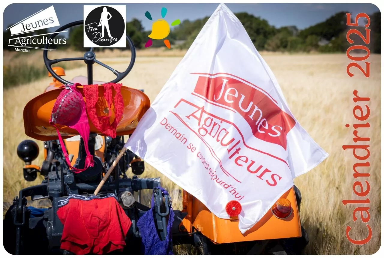 Manche : les Jeunes agriculteurs lancent leur 12e calendrier des dieux des champs