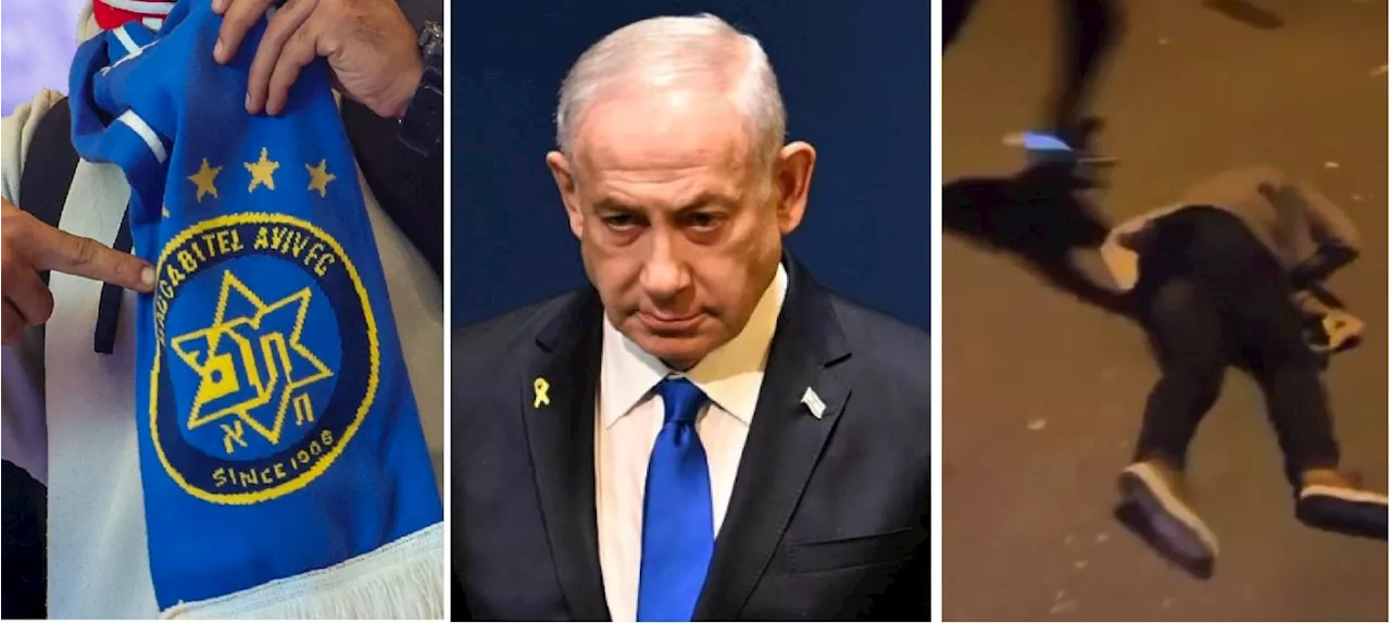 Tifosi israeliani aggrediti ad Amsterdam, la reazione di Netanyahu