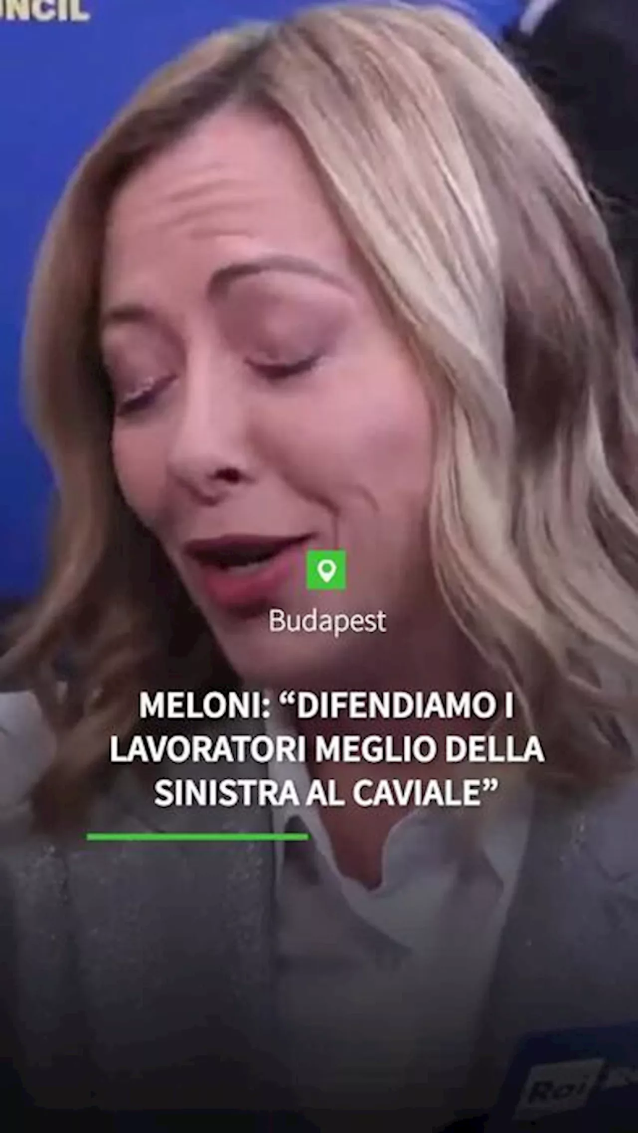 'Difendiamo i lavoratori meglio della sinistra al caviale'