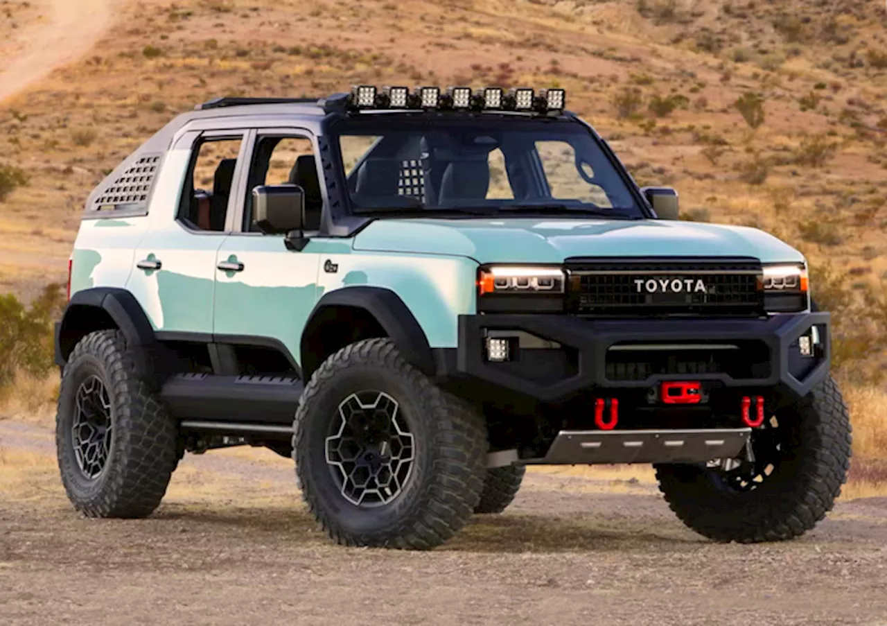 Toyota Land Cruiser ROX Concept sfida l'icona Wrangler