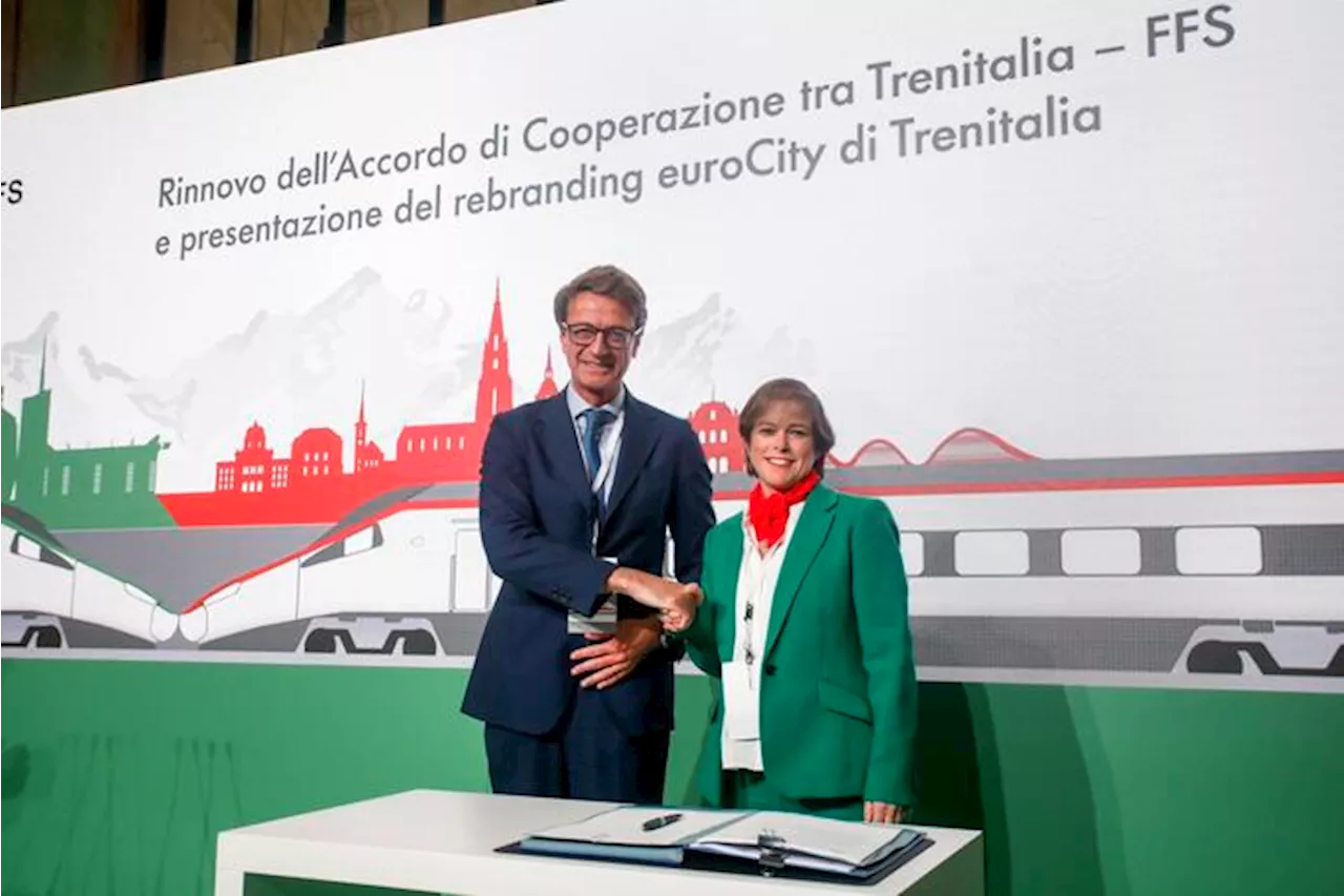 Trenitalia, rinnovato accordo con Ferrovie Federali Svizzere