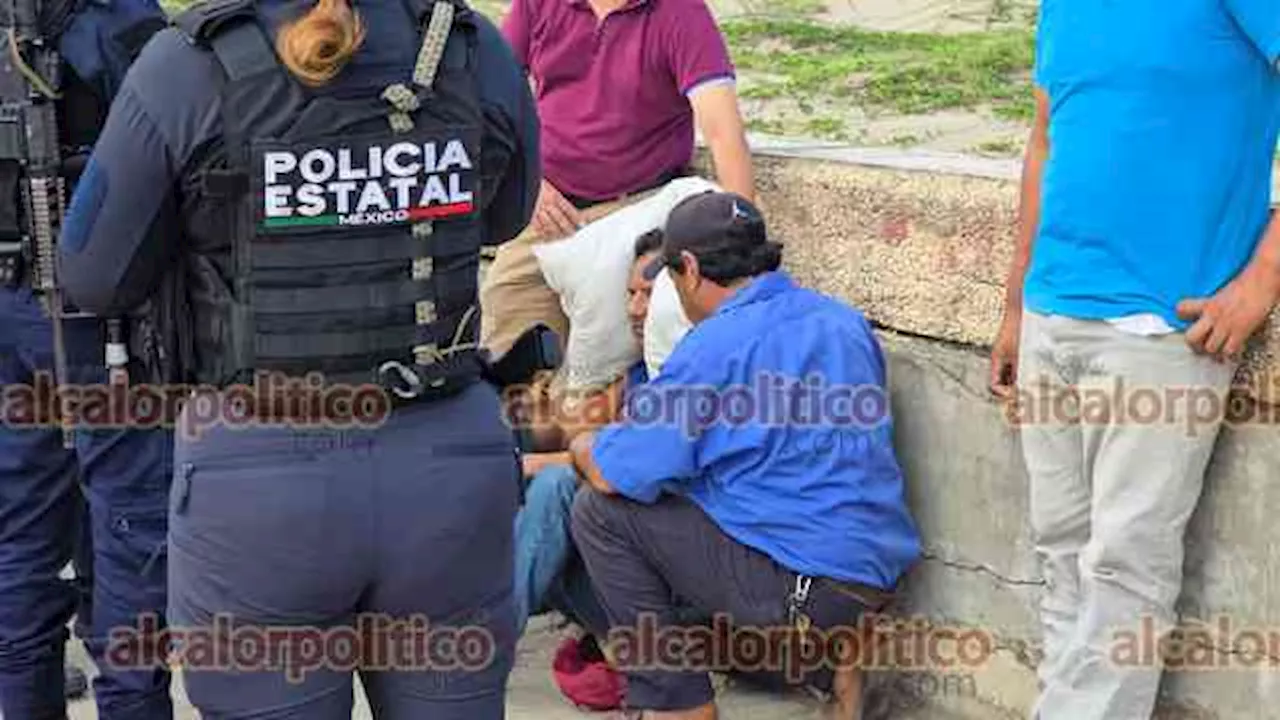 Otra de Limpia Pública de Coatzacoalcos: Camión se quedó sin frenos e impactó poste