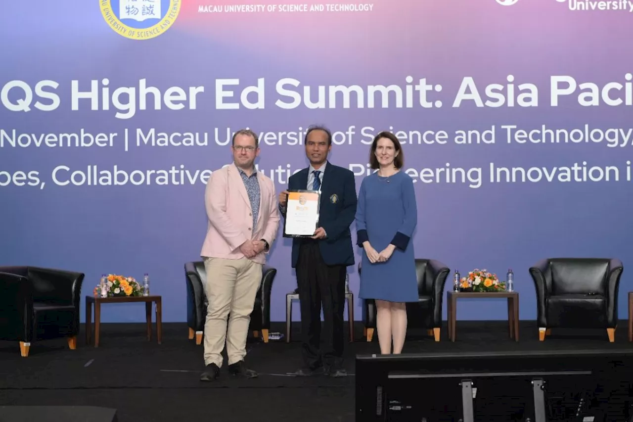 UB raih penghargaan dalam ajang QS Higher Ed Summit Asia Pasifik 2024