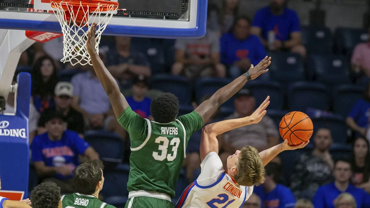 Alex Condon scores a career-high 23 points as No. 21 Florida tops Jacksonville 81-60