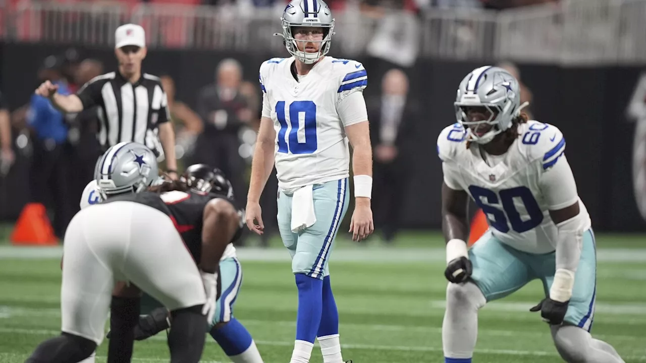 Cowboys QB Cooper Rush faces the Eagles again as another stint subbing for Dak Prescott begins