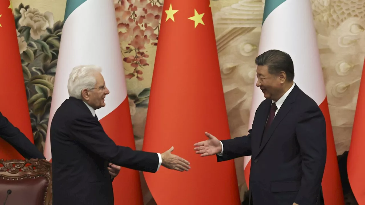 Italian President Mattarella meets Chinese leader Xi in Beijing amid complex ties