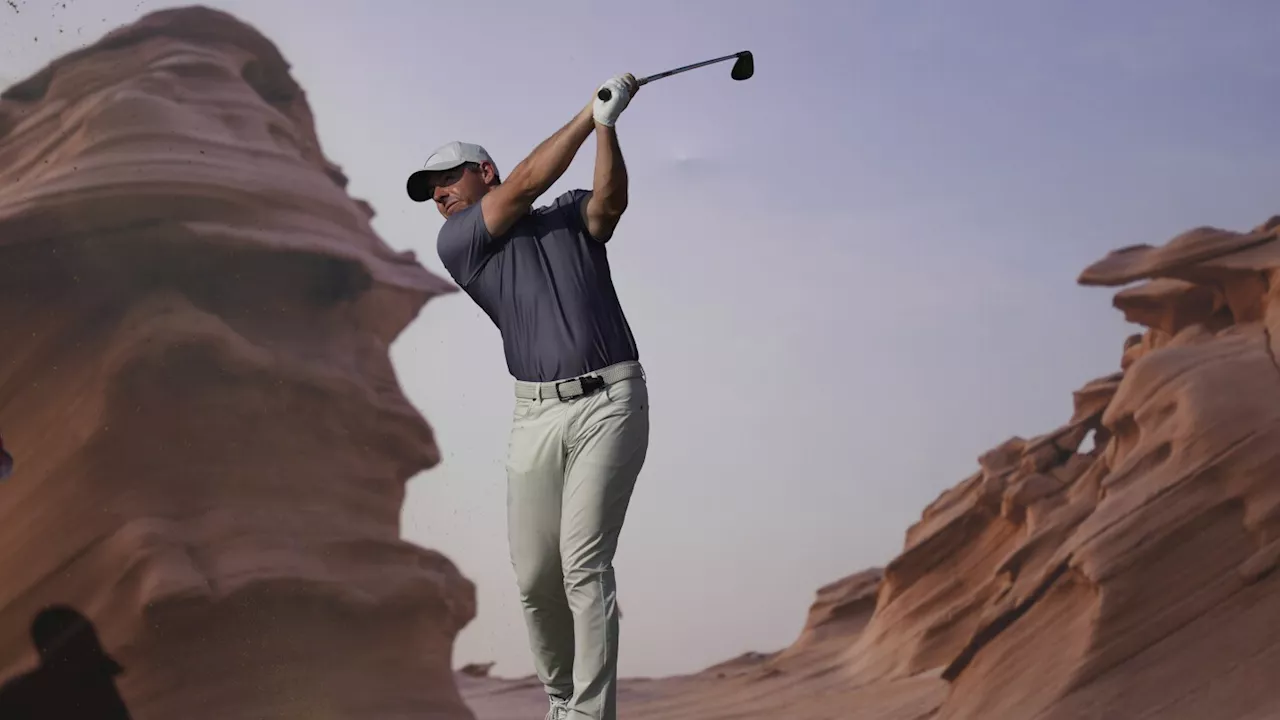 Paul Waring shoots 61 in Abu Dhabi to set 36-hole record on European tour with 19-under par