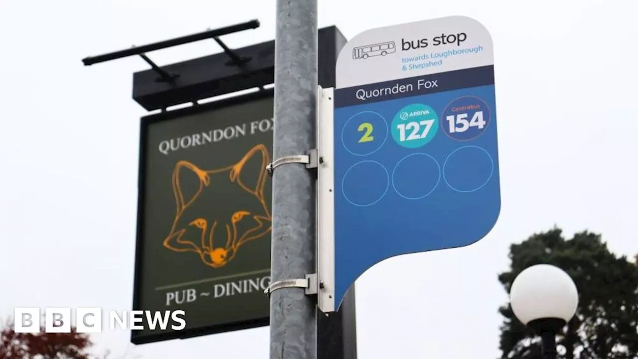 Loughborough: Misspelt bus stops prompt call for 'grammer police'