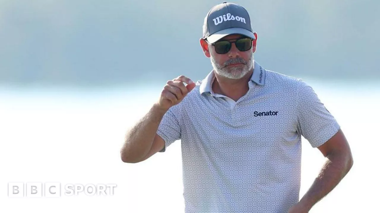 Abu Dhabi Championship: Paul Waring sets course record to lead by five shots