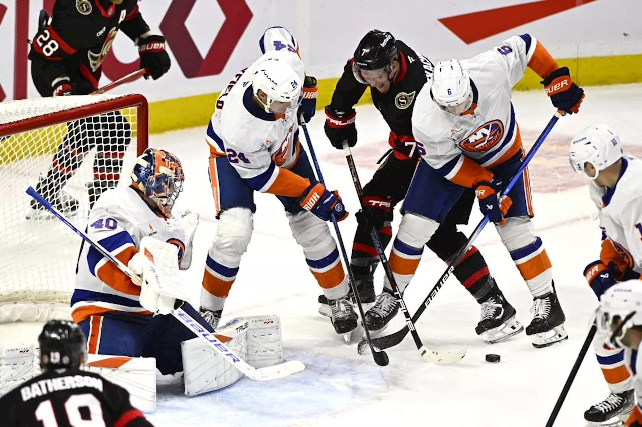 Ottawa Senators seek consistency after 4-2 loss to New York Islanders