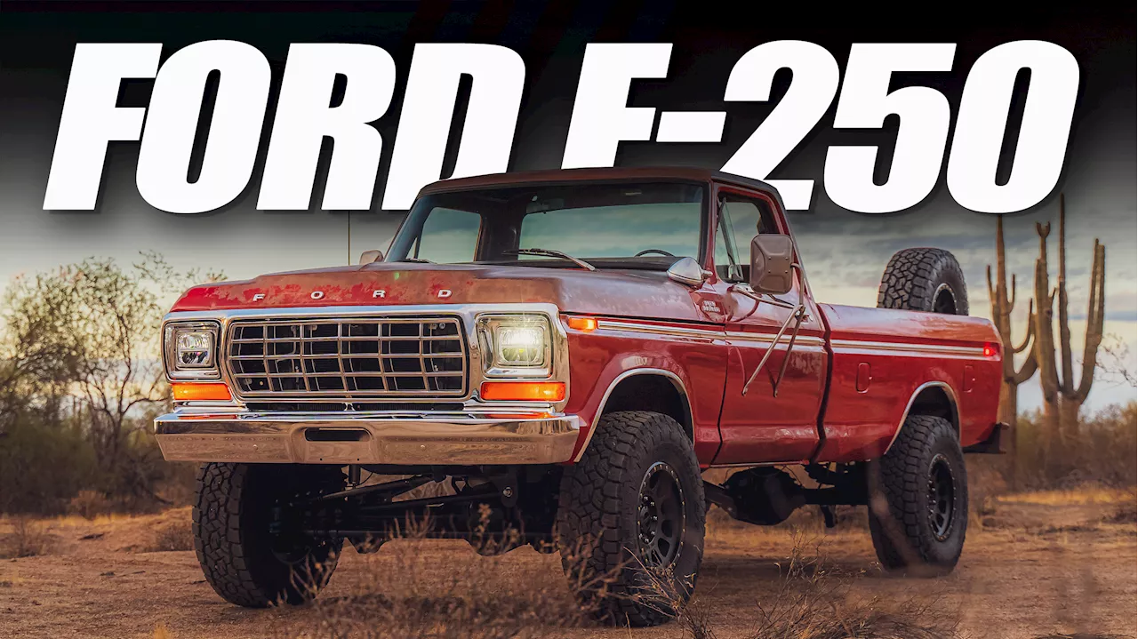 Patina-Drenched 1978 Ford F-250 Proves Shine Is Overrated