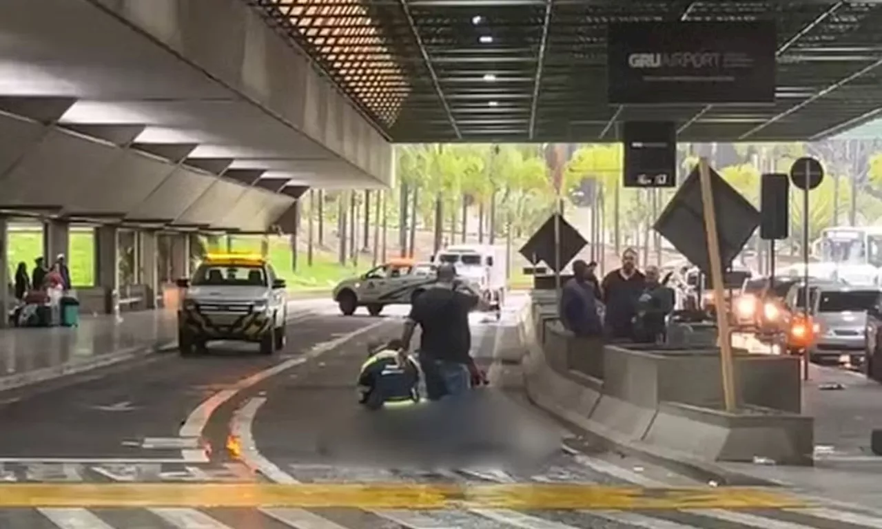 Homem é morto a tiros no Aeroporto de Guarulhos, em São Paulo