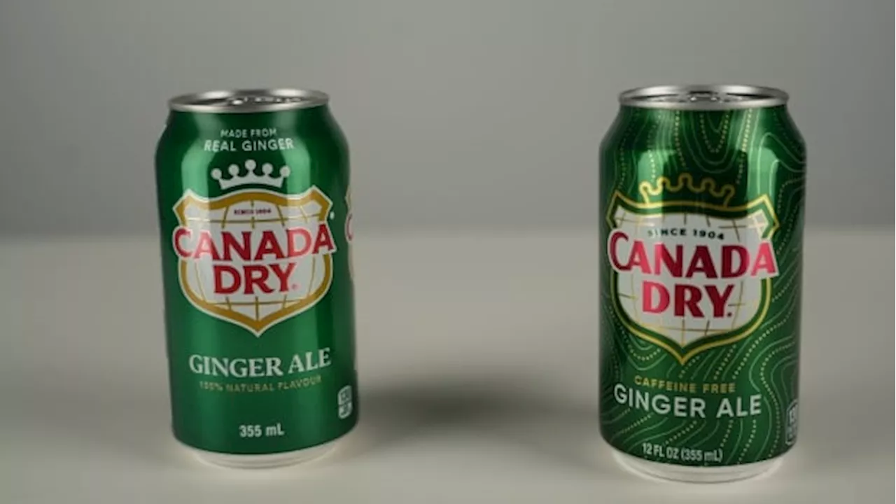 Why Canada Dry's 'made from real ginger' claim isn't on U.S. cans