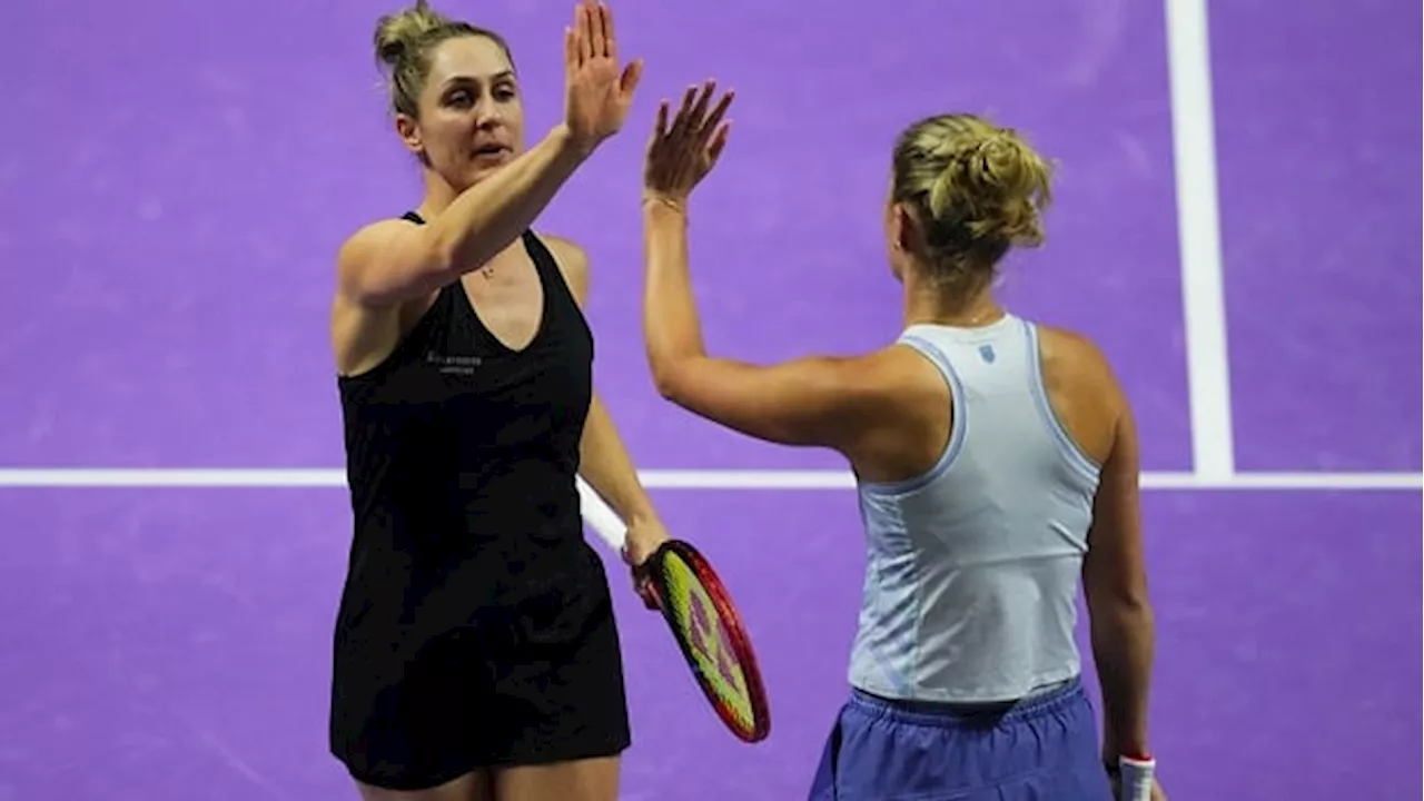 Dabrowski could make tennis history Saturday as 1st Canadian to win WTA Finals title