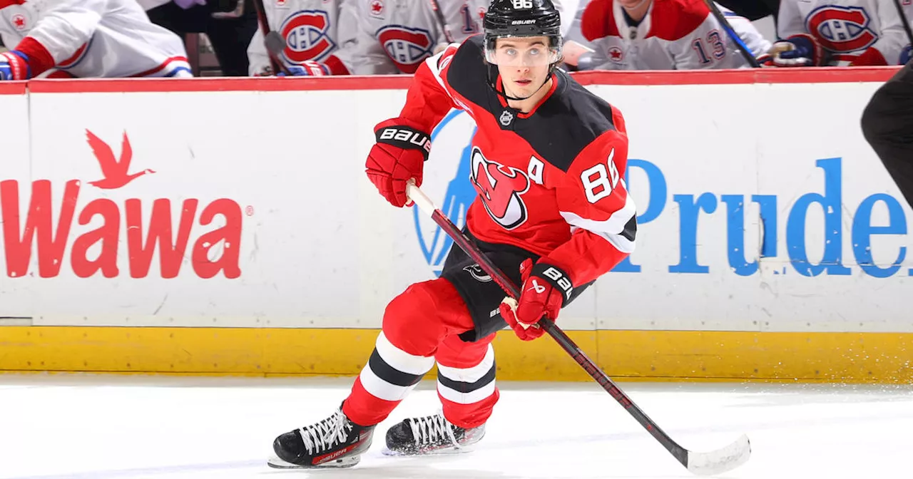 Jack Hughes has a goal, two assists as Devils beat Canadiens